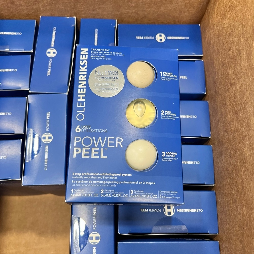 Lot of 10 Ole Henriksen Transform‎ Power Peel Facial System (6pack)